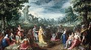 MANDER, Karel van The Continence of Scipio sg Spain oil painting artist